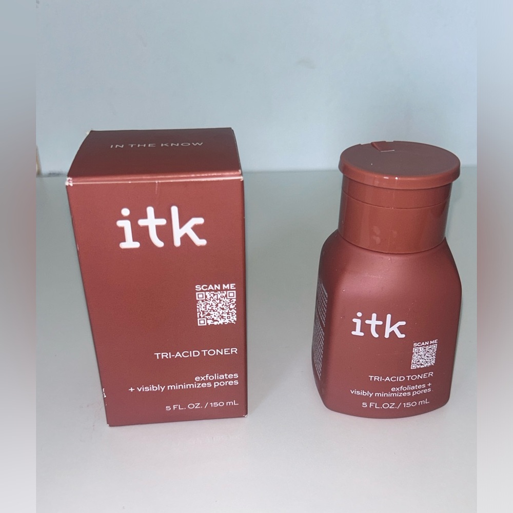 ITK Tri- Acid Toner - 5 Fl oz- never opened brand new !